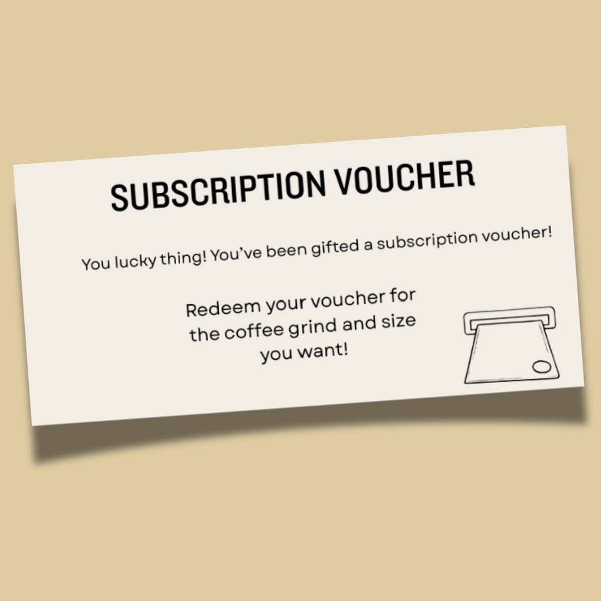 Subscription Voucher